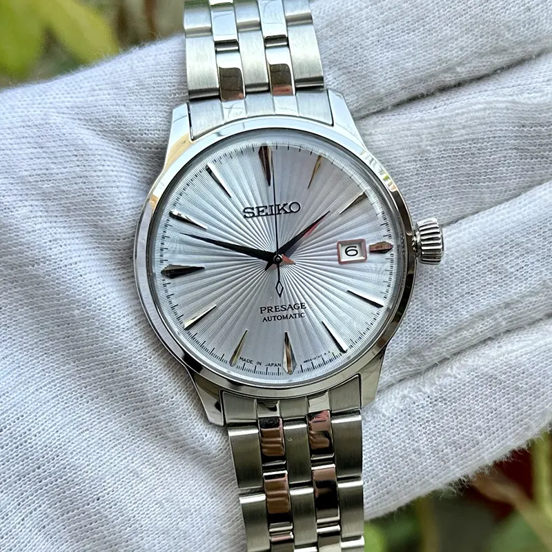 Seiko Presage Cocktail Time Light Blue Dial Men's Watch | SRPE19J1